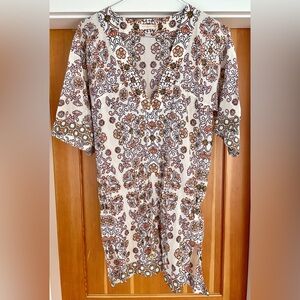 TORY BURCH - Tory Tunic - Swim Coverup, Resort Wear, Size XS